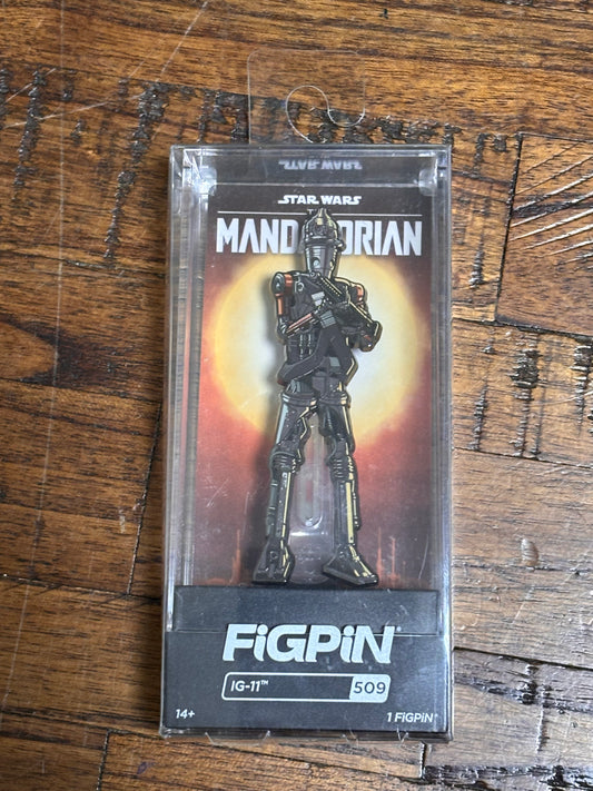 FigPin New Collectible Enamel Pin Disney Star Wars The Mandalorian #509 IG-11 11