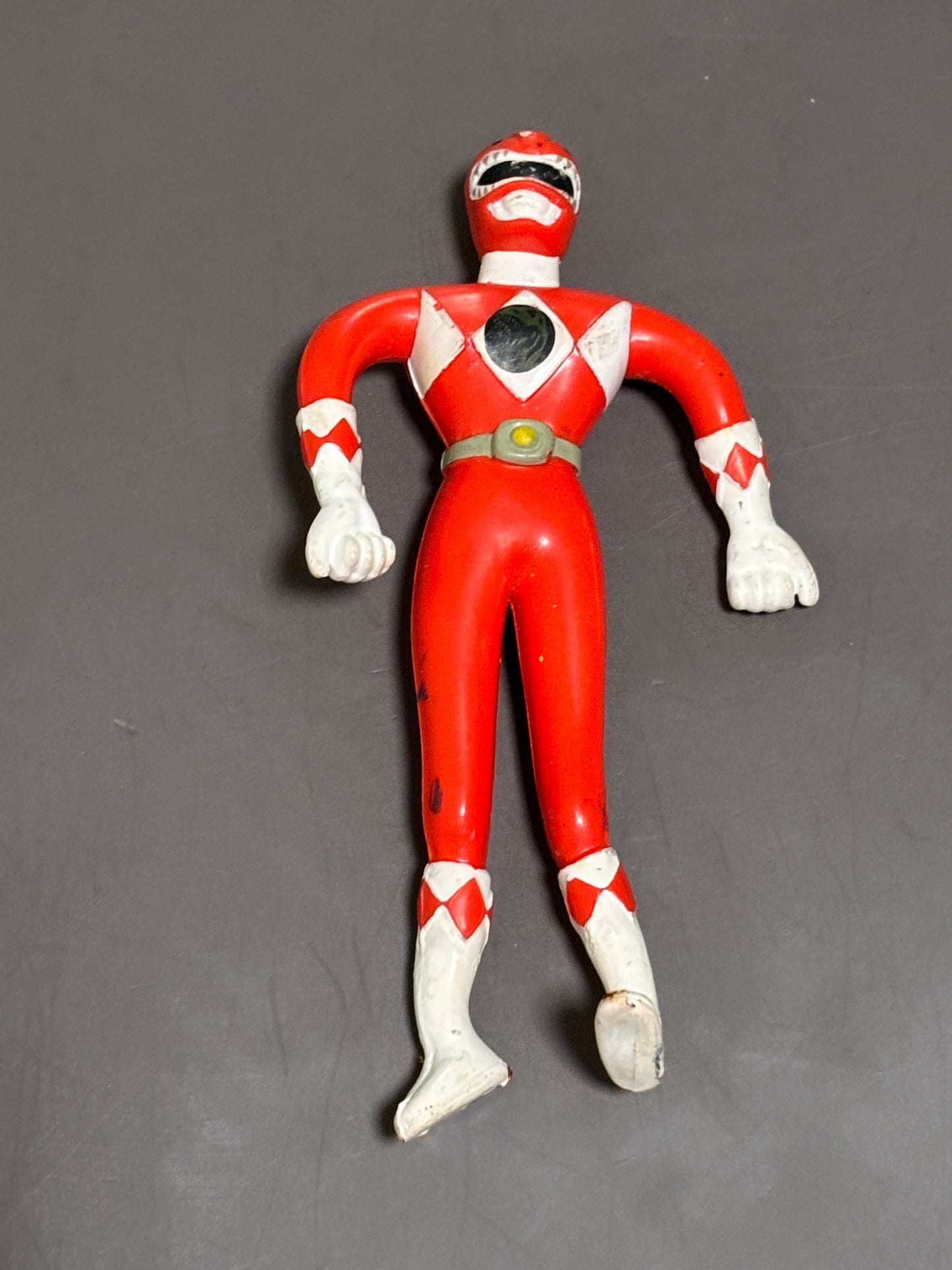 Mighty Morphin Power Rangers Red Ranger Bendable Figure Saban 1994 Henry Gordy 5”