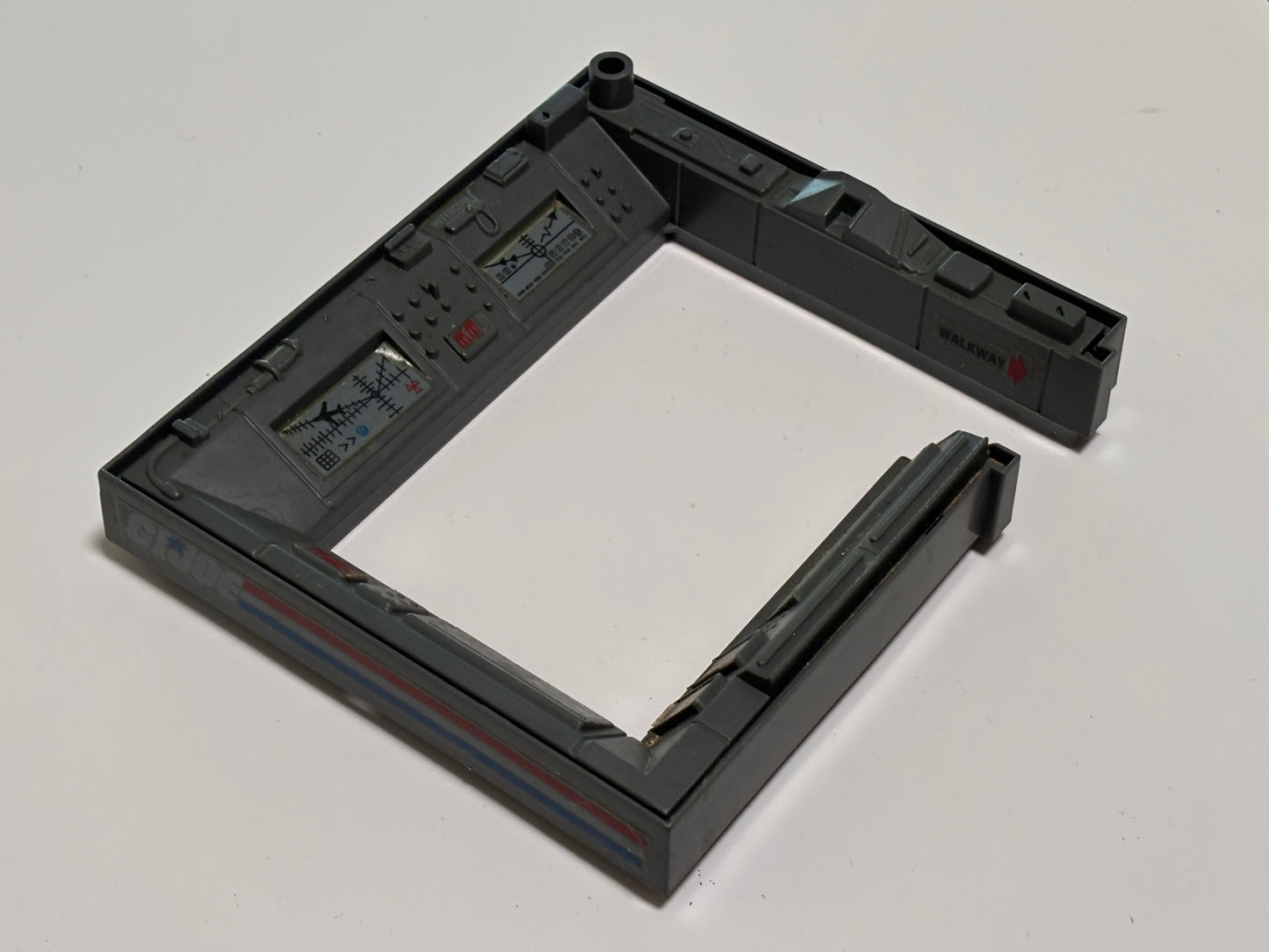 Vintage G.I. Joe Headquarter Comm Center Control Room Panel Piece M-3972-1 ARAH