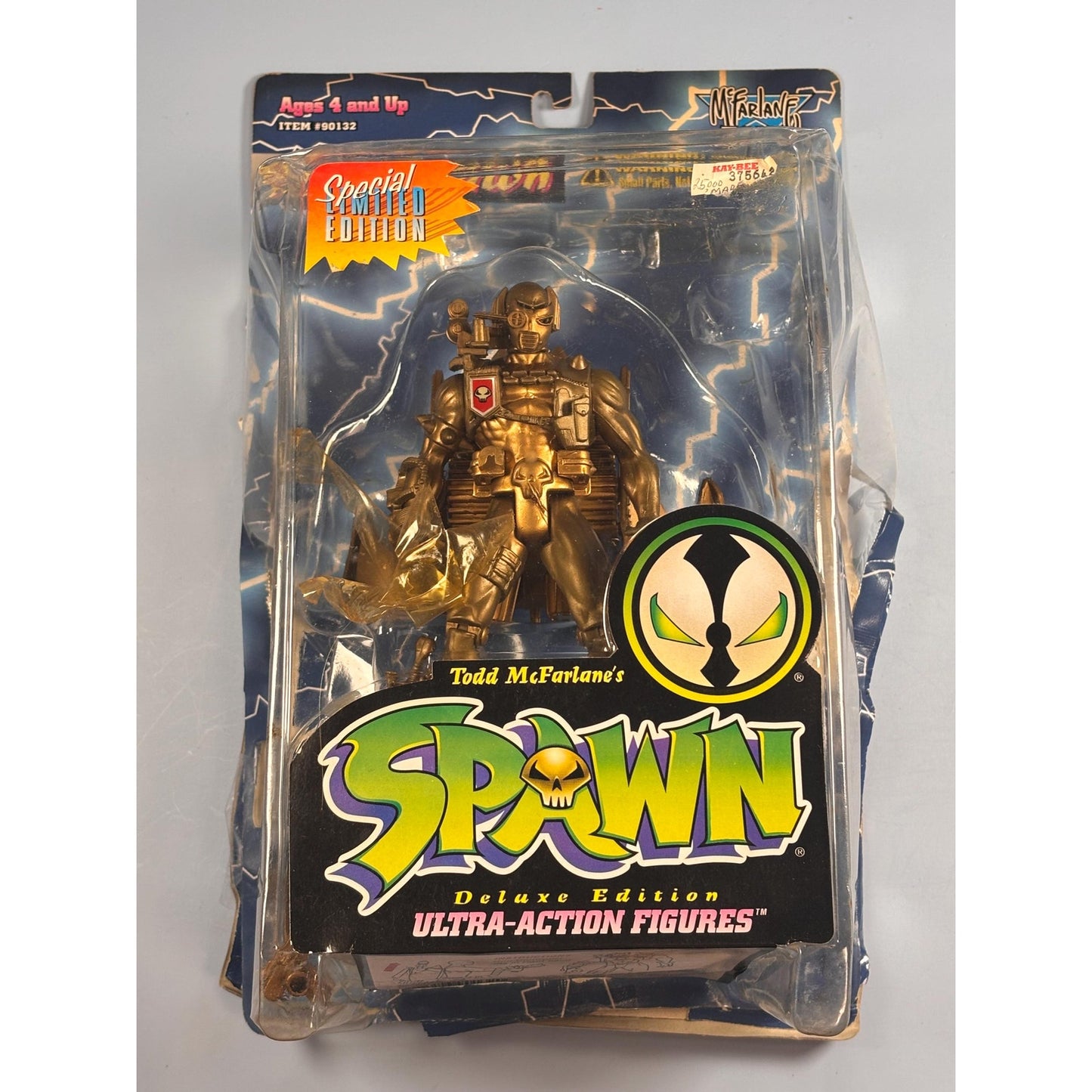 McFarlane Toys Pilot Spawn Special Limited Gold Edition Action Figure new