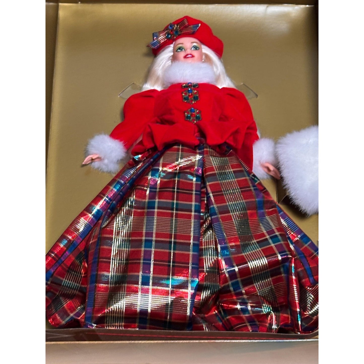 1996 Jewel Princess Barbie Limited Edition Winter Princess Collection Doll 15826