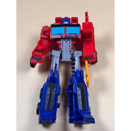 Transformers Cyberverse Warrior Class Energon Axe Attack Optimus Prime Loose
