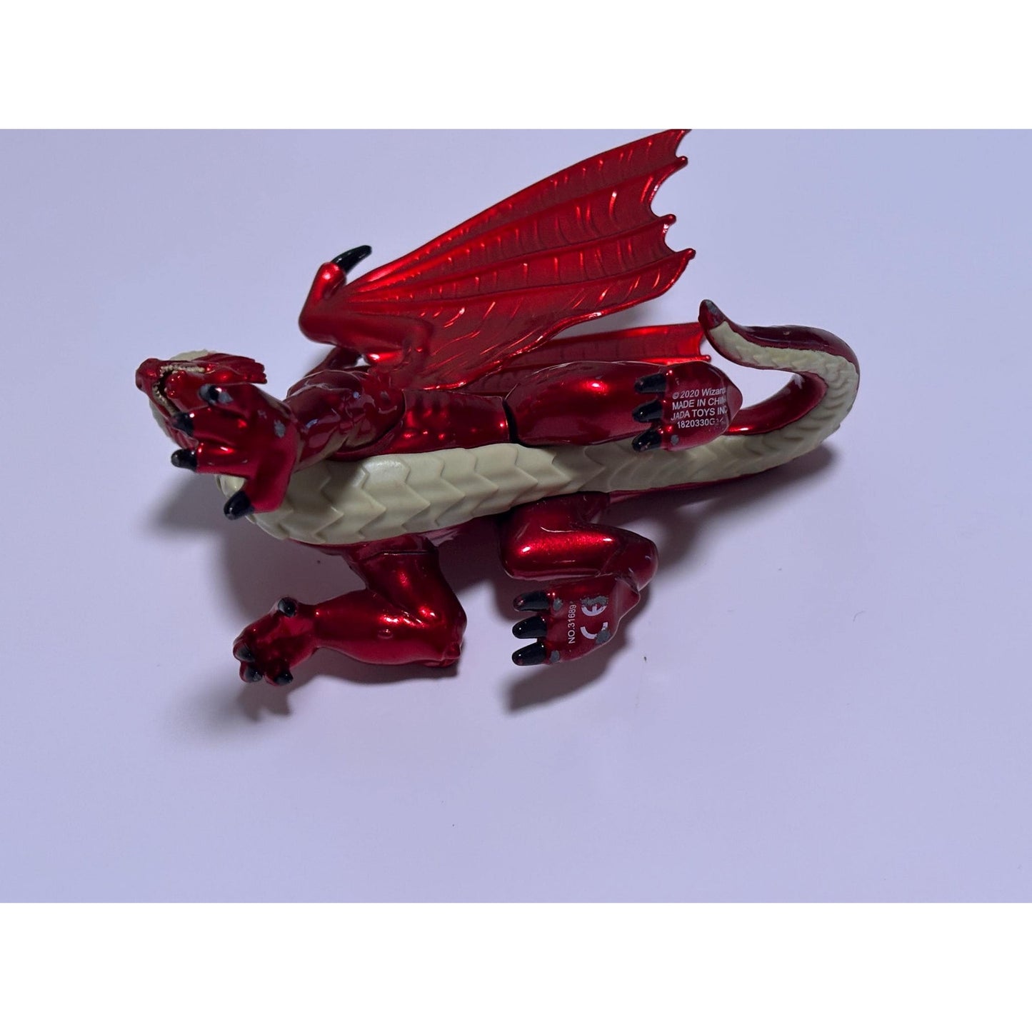 Dungeons & Dragons *Red Dragon* Metallic Die Cast Collectible Figures Jada Toys