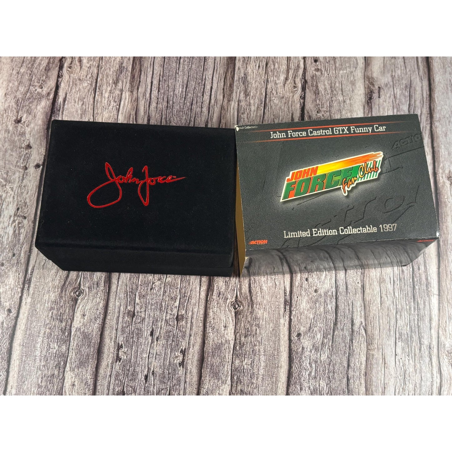 John Force Fan Club Exclusive Castro GTX Diecast Nascar Funny Car 1997 Limited