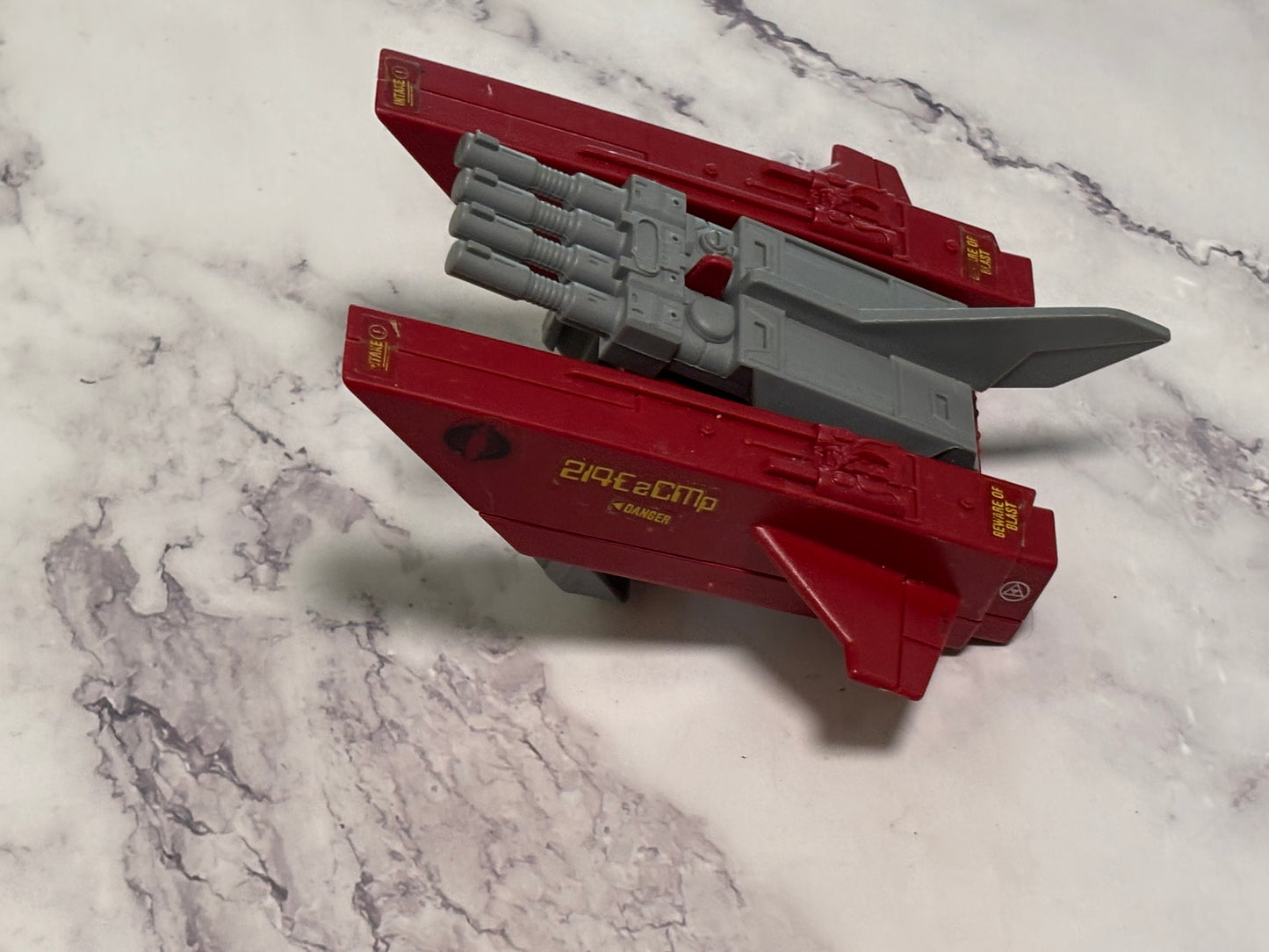 Cobra Jet Pack 1987 GI Joe Hasbro Vintage Action Figure Vehicle Jet Rocket