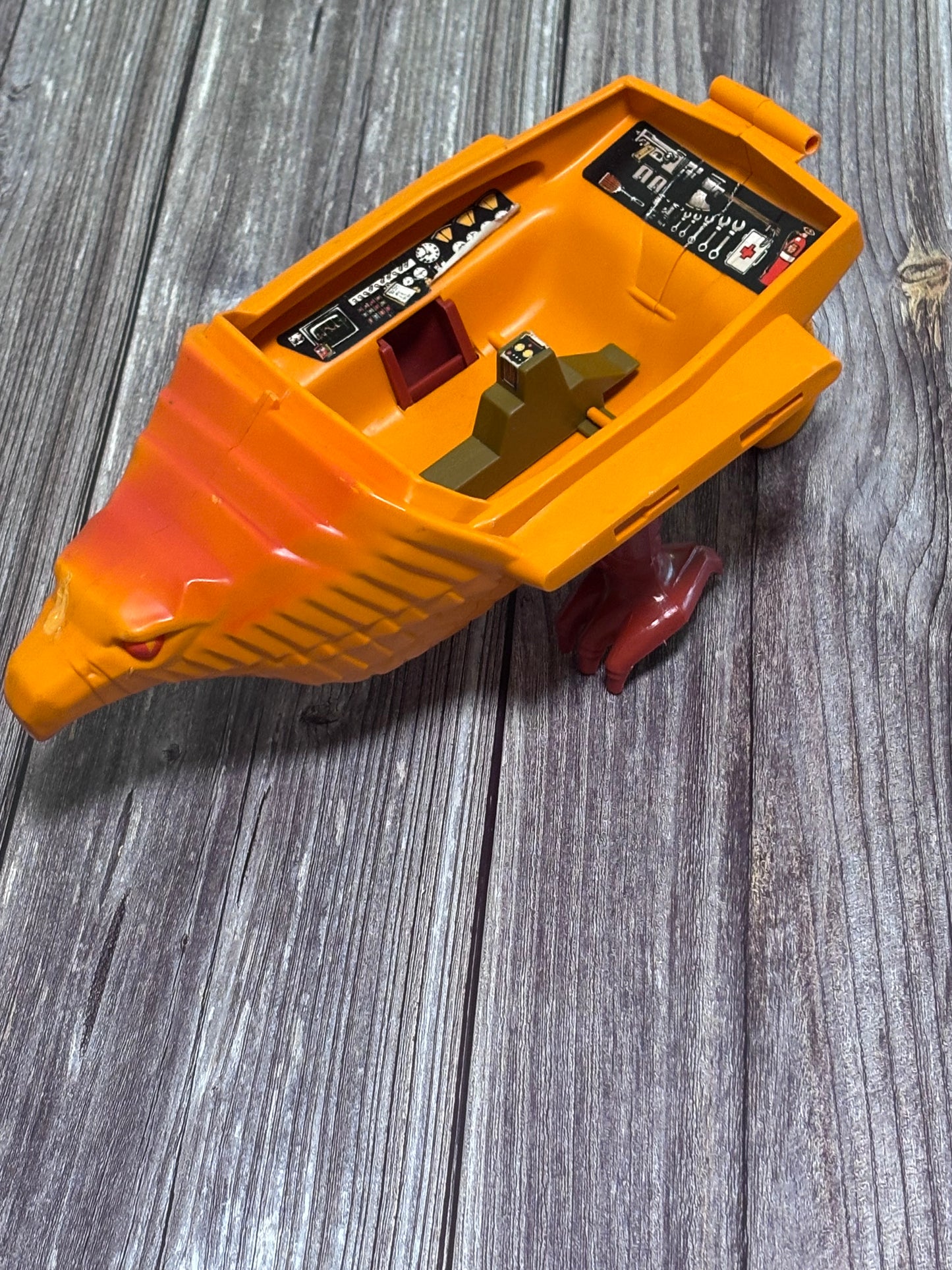 Vintage 1983 Mattel Masters of the Universe Point Dread Talon Fighter Cockpit MOTU