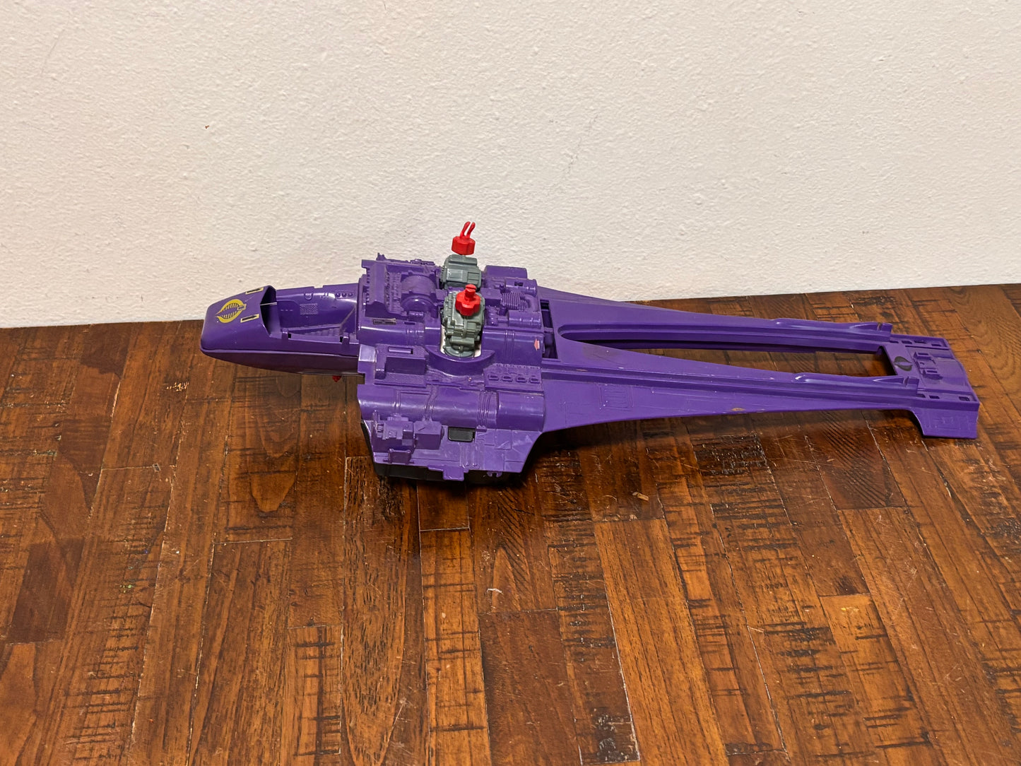 Vintage GI Joe Mamba Cobra Mamba Helicopter Body ARAH Purple 1987