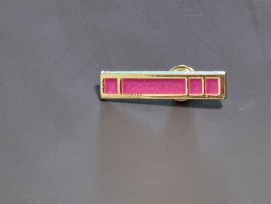Pokemon Trainer Basic Gym Badge Pin Nacrene City Lenora Unova Pink