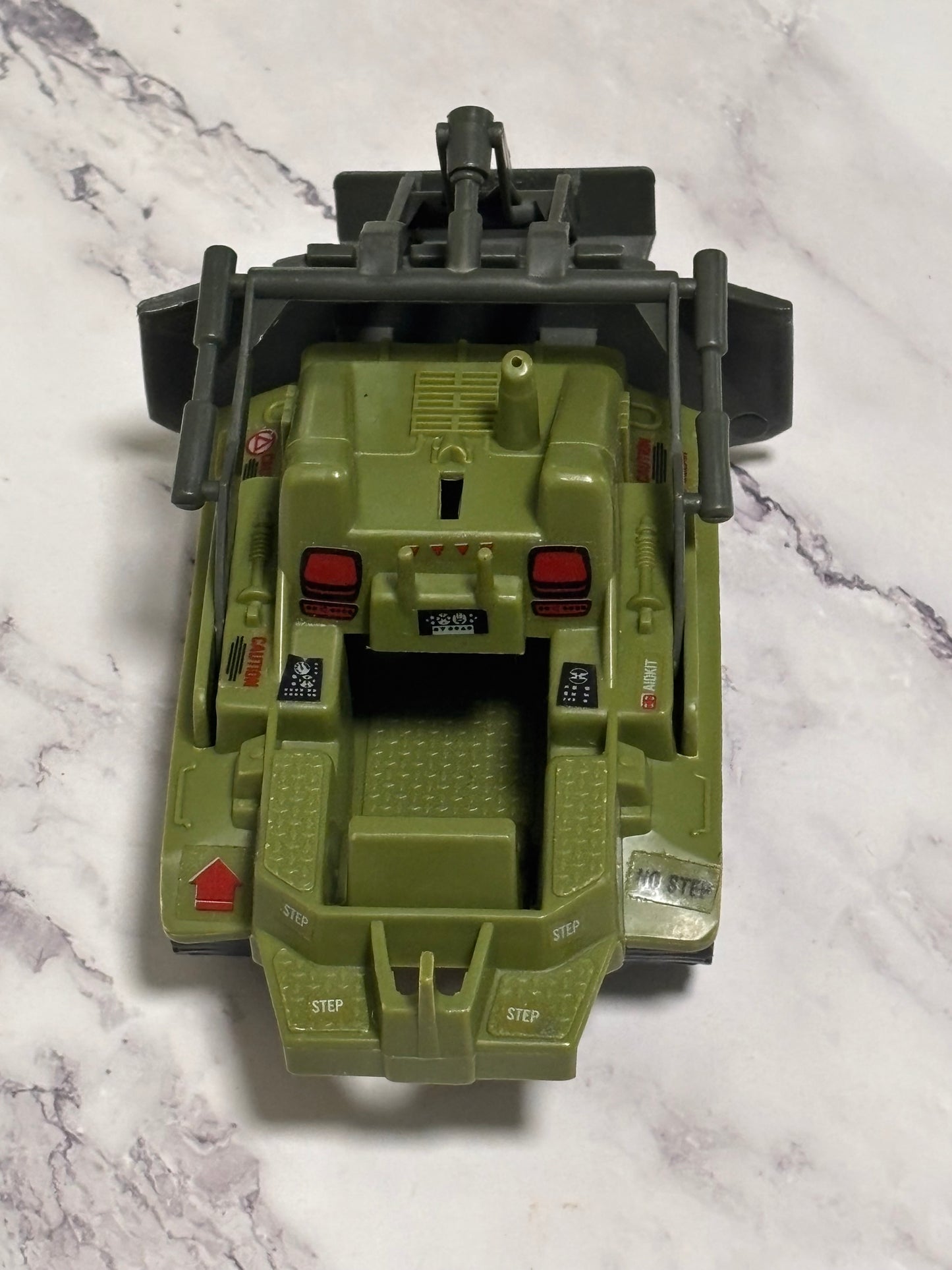 Vintage GI Joe Bomb Disposal Vehicle Bulldozer Tractor Only 1985 Hasbro