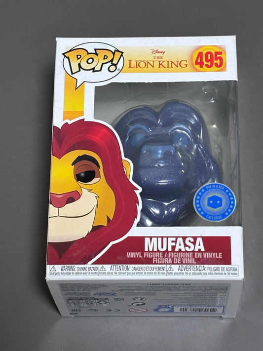 Mufasa Spirit In Stars Disney Lion King Funko Pop! #495 Pop In A Box Exclusive