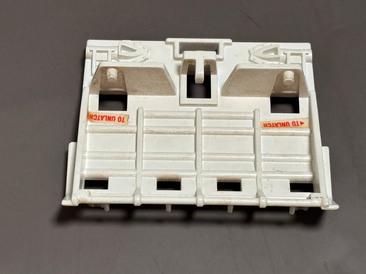GI Joe G.I. Snow Cat ARAH 1985 Vehicle Original Cobra Back Panel M-3940-8