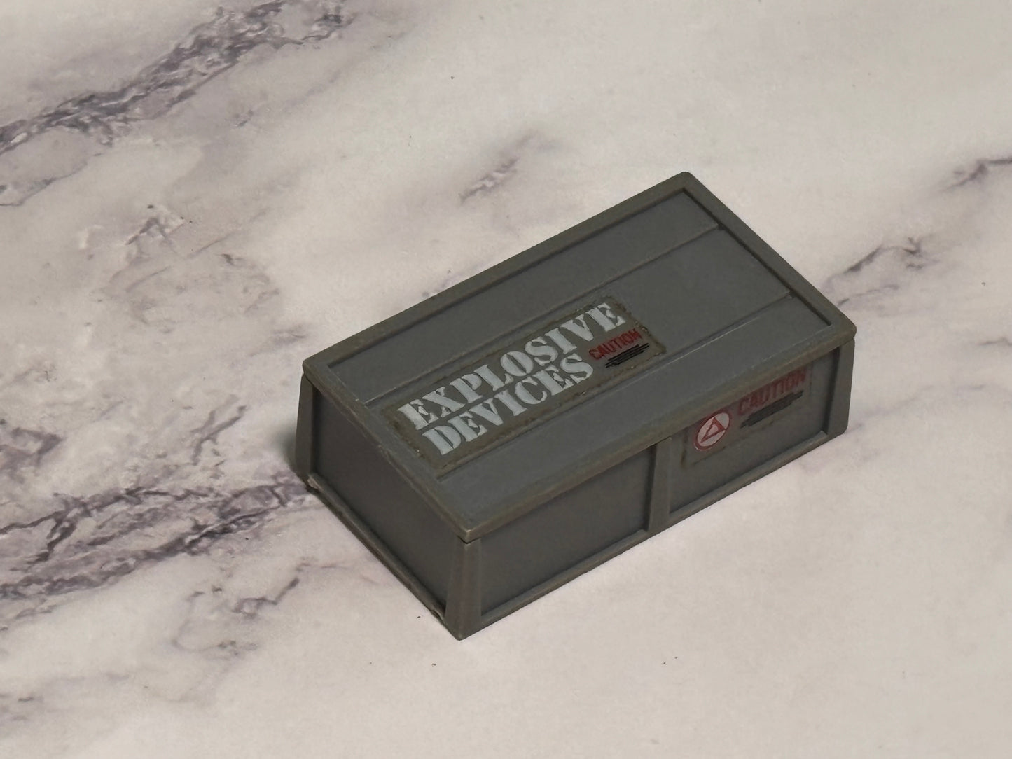 Vintage GI Joe 1984 Missile Defense Unit Missile Crate & Lid Ammo Box ARAH