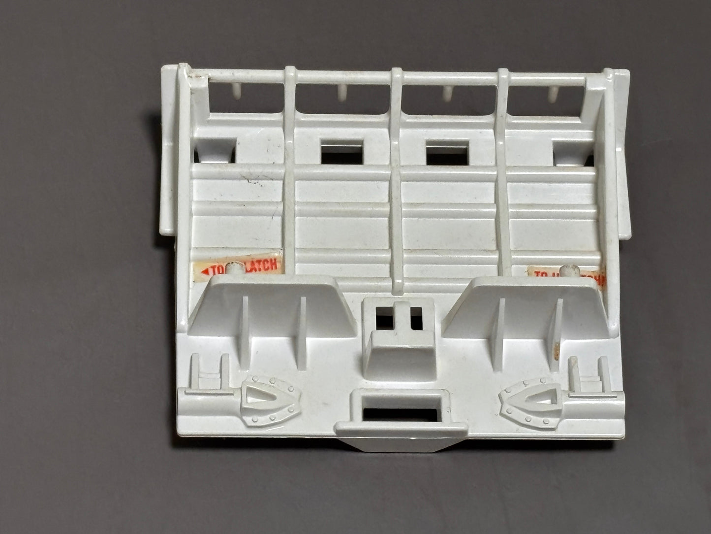 GI Joe G.I. Snow Cat ARAH 1985 Vehicle Original Cobra Back Panel M-3940-8