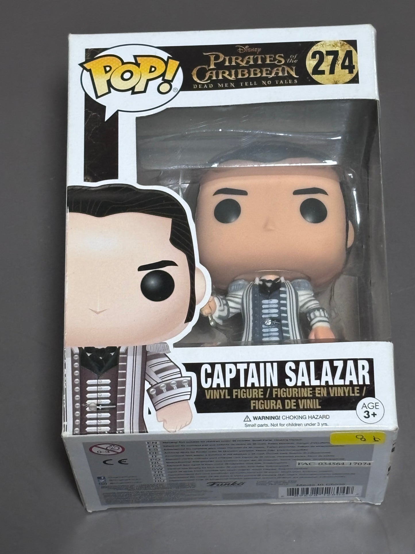 Funko Pop! Disney Pirates of the Caribbean Captain Salazar #274 Vinyl Figure