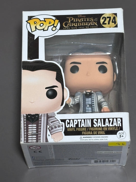 Funko Pop! Disney Pirates of the Caribbean Captain Salazar #274 Vinyl Figure