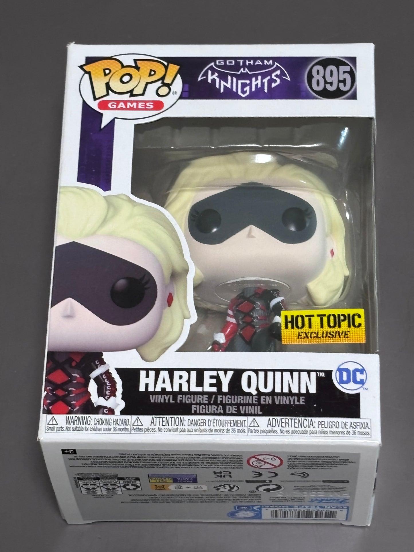 Funko Pop! DC Universe - Harley Quinn - Hot Topic Online Gotham Knights #895