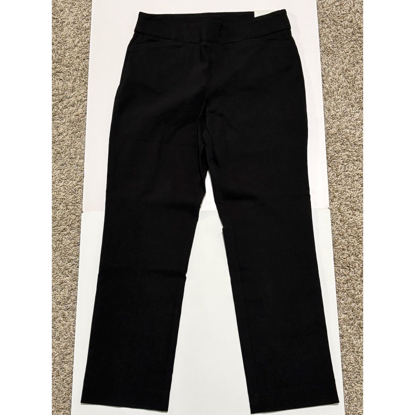 Coral Bay Woman’s Black Stretch Pants Size 8S NWT