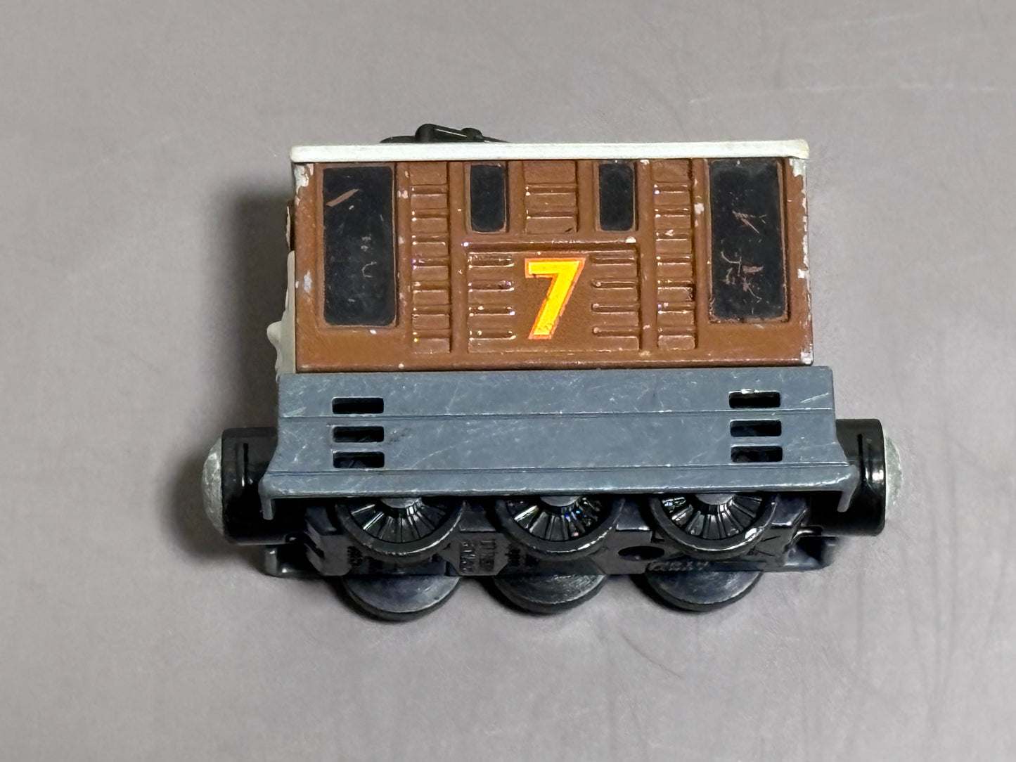 Thomas Friends Take N Play Diecast Metal 2012 Talking & Light Toby Train Engine