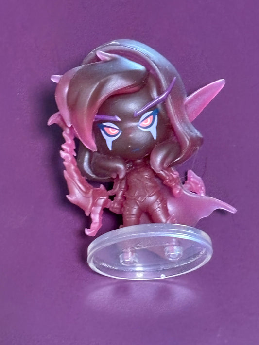 World of Warcraft Cute but Deadly Sylvanas S4 Chase Purple Vinyl Figure