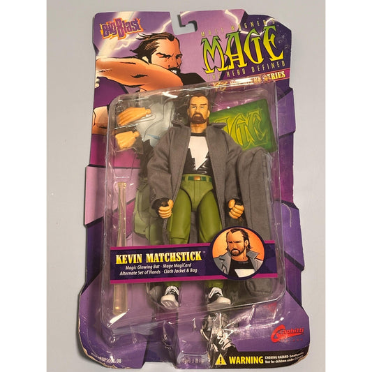 Matt Wagner’s Mage Kevin Matchstick ‘98 Premiere Series 8” graphitti Figure 1998