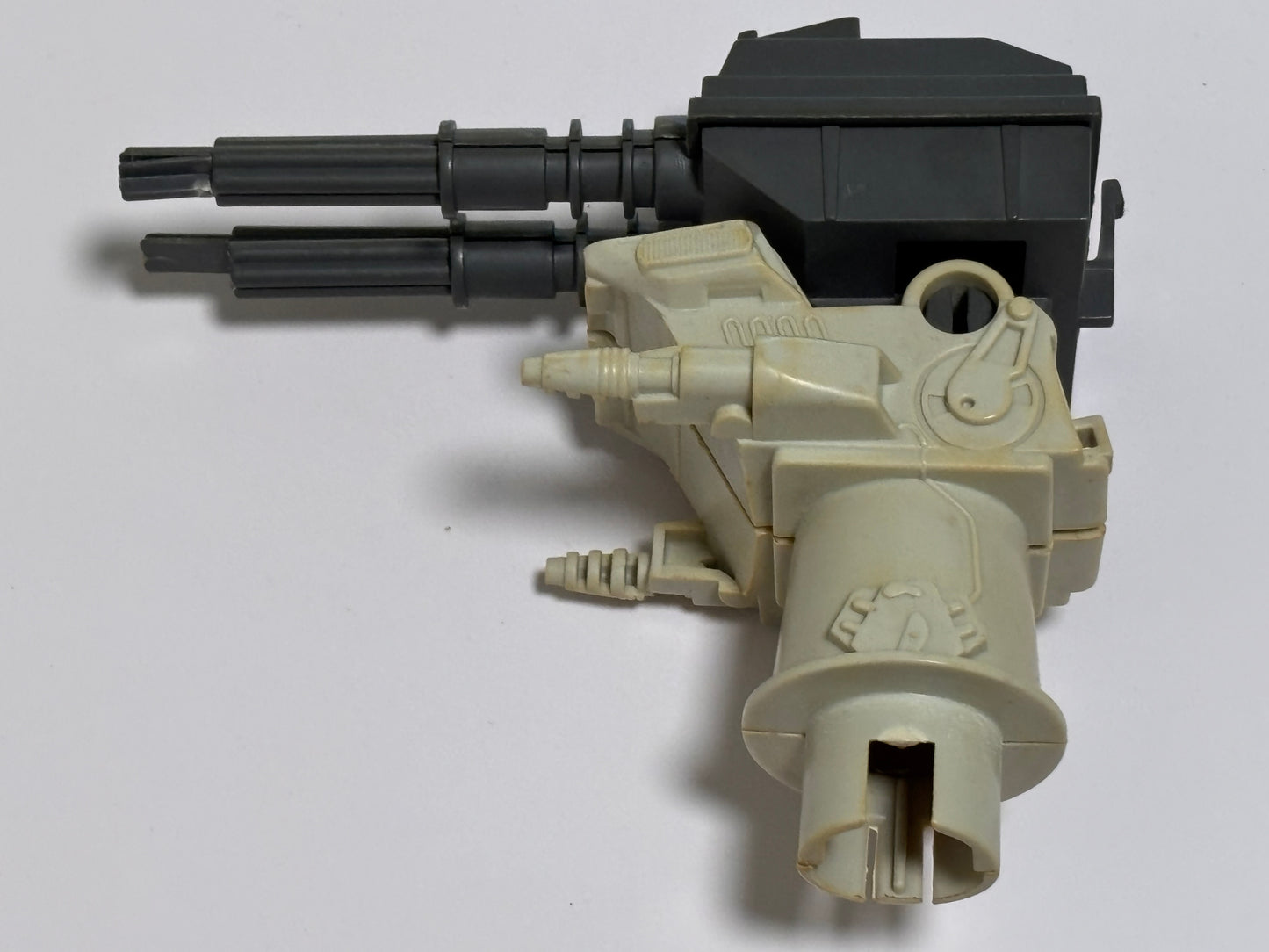 G.I. JOE 1985 Tactical Battle Platform Cannon Gun With Both Gun Caps ARAH
