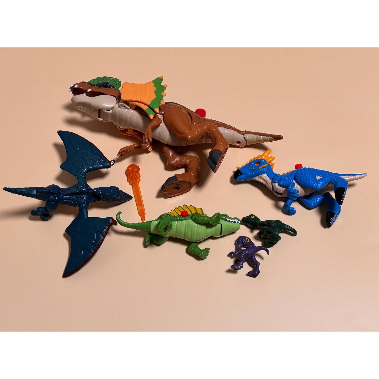 6 Fisher Price Jurassic World Imaginext Dominion Dinosaur Pack Exclusive Set