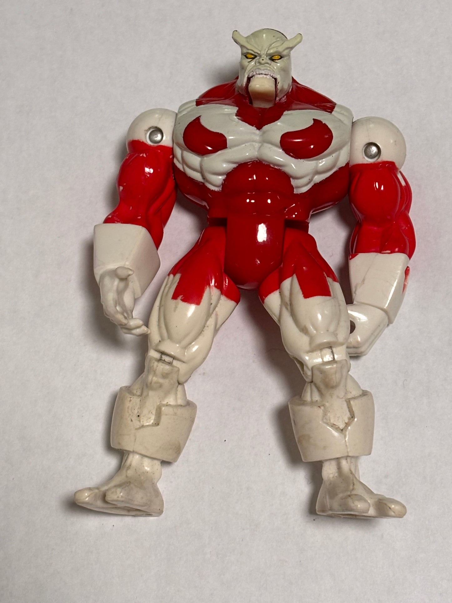 ToyBiz Marvel X-Men X-Force Caliban Red White Mutant 1995 Vintage Action Figure 5”