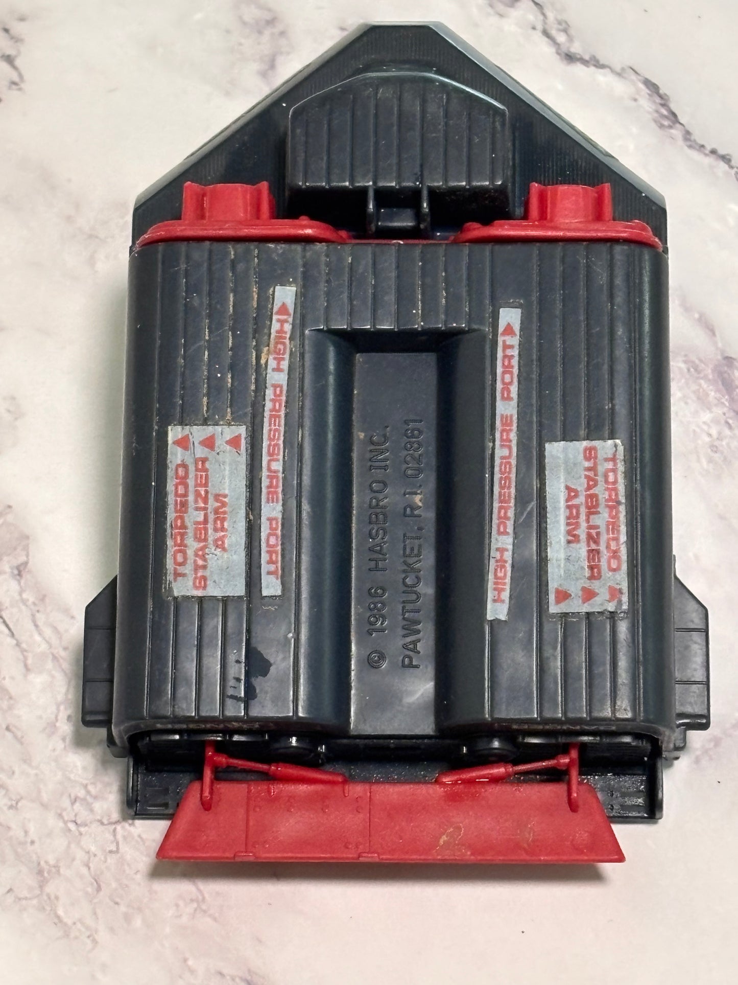 Vintage 1986 Hasbro GI Joe Cobra Hydro-Sled Vehicle Parts Deck ARAH Vehicle