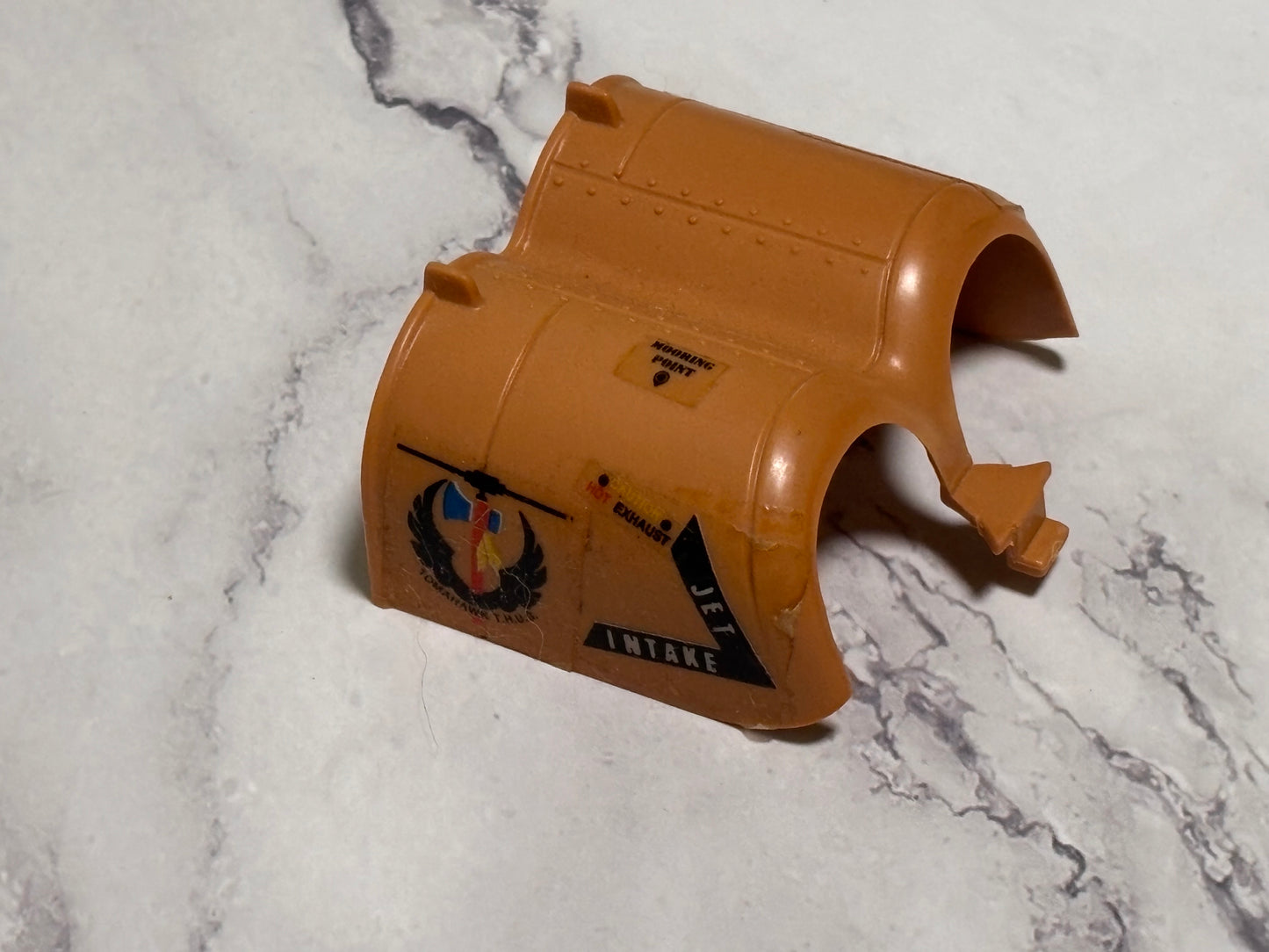 Vintage 1986 Hasbro GI Joe Tomahawk Helicopter Original Engine Cover M-4301-9