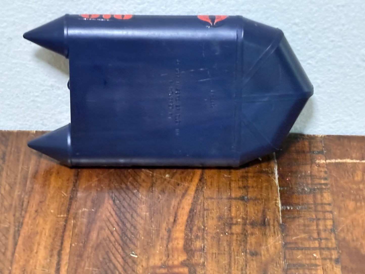 Hasbro 1985 G.I. Joe Navy Blue Boat Raft M-3869 Pontoon 878 GI Vintage Pawtucket RI