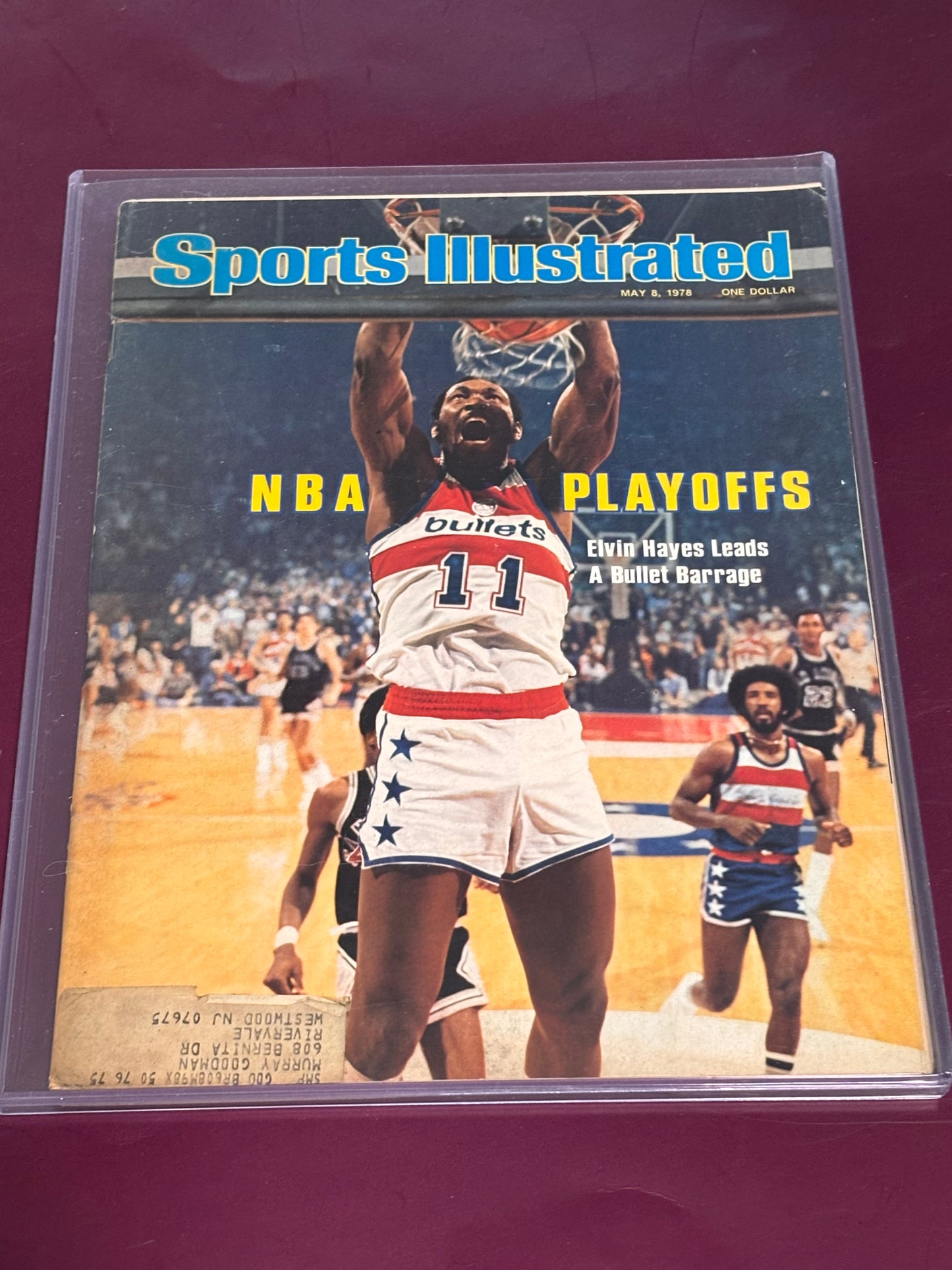 Sports Illustrated May 8, 1978 Elvin Hayes Washington Bullets NBA Playoffs 5/8/78