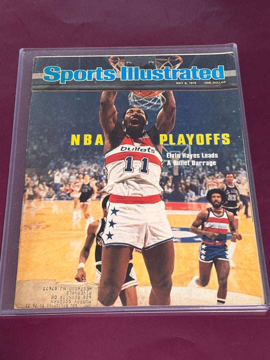 Sports Illustrated May 8, 1978 Elvin Hayes Washington Bullets NBA Playoffs 5/8/78