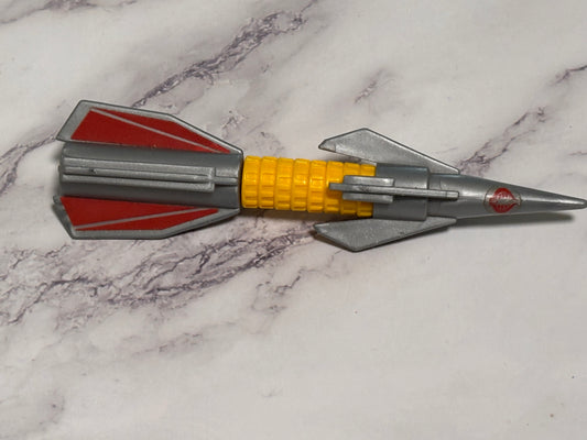 Vtg 1988 Gi Joe Cobra Imp Large Missile w/ Yellow Mines Vehicle Part Piece