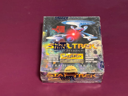 1993 Star Trek Master Series Trading Cards Skybox Factory Sealed Box 36 Pack