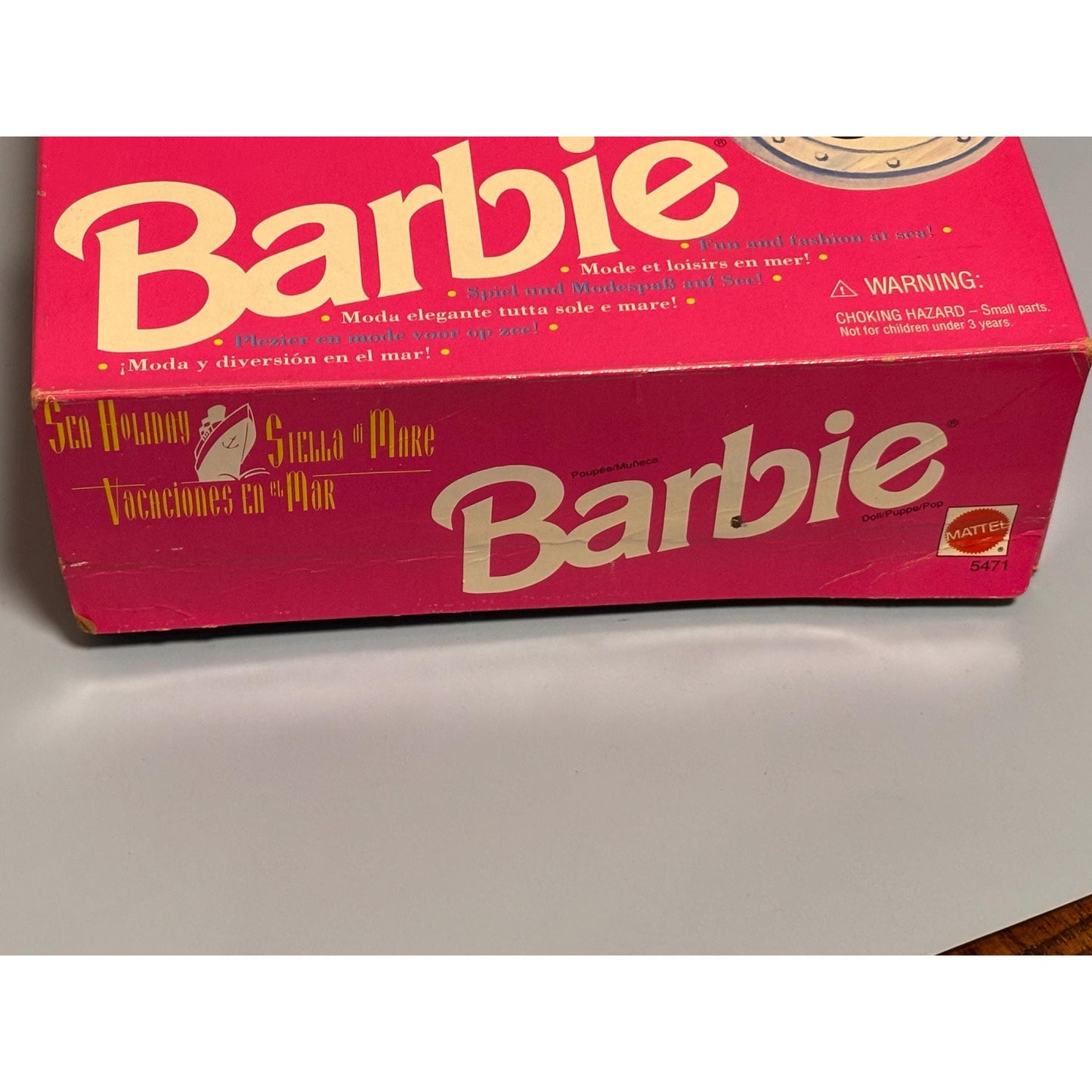 1992 Sea Holiday Barbie Doll Croisiere de Reve Traumschiff Pretend Camera 5471