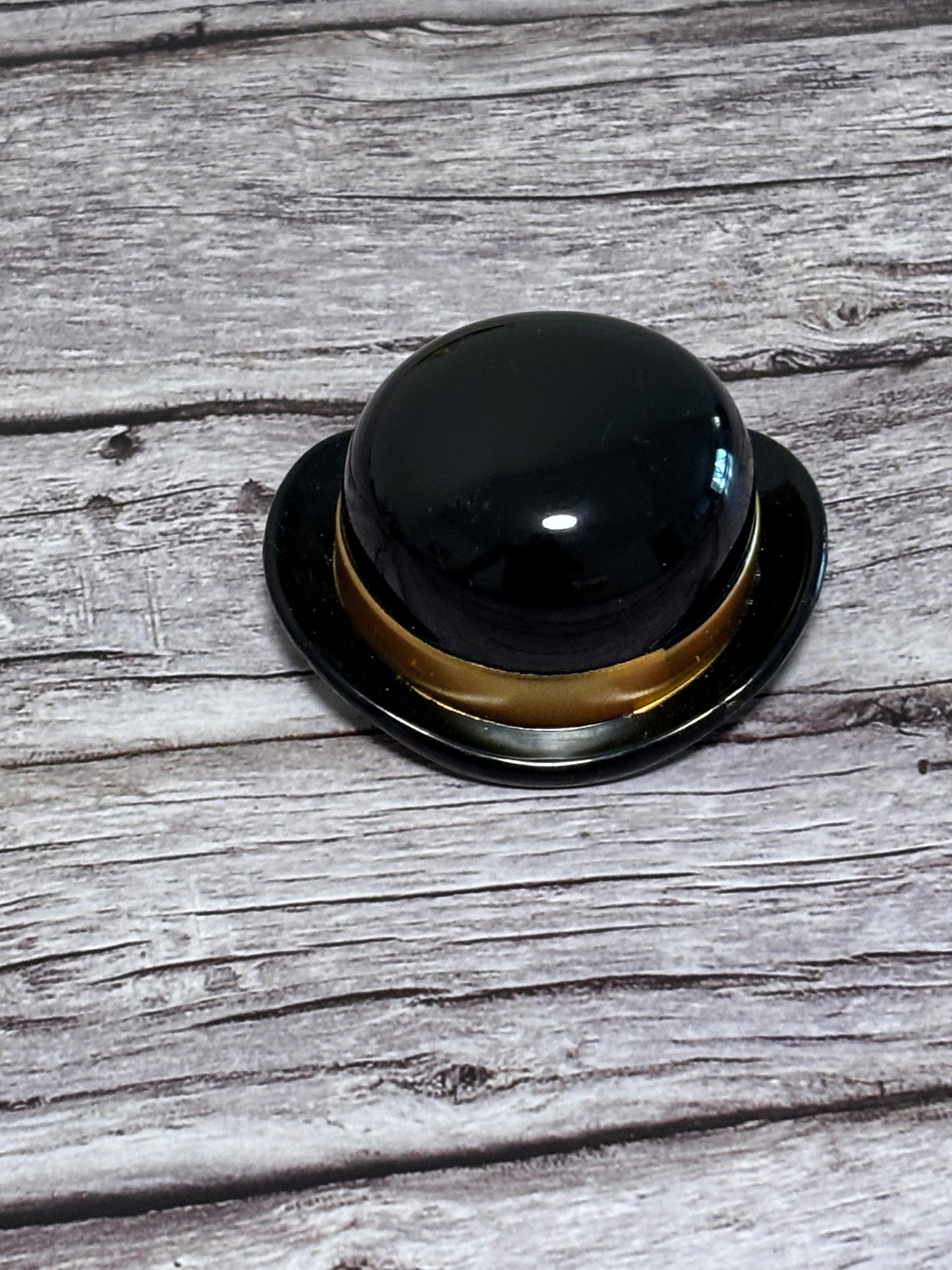 Lol Surprise OMG Doll Ms. Direct Black with Gold Strip Hat