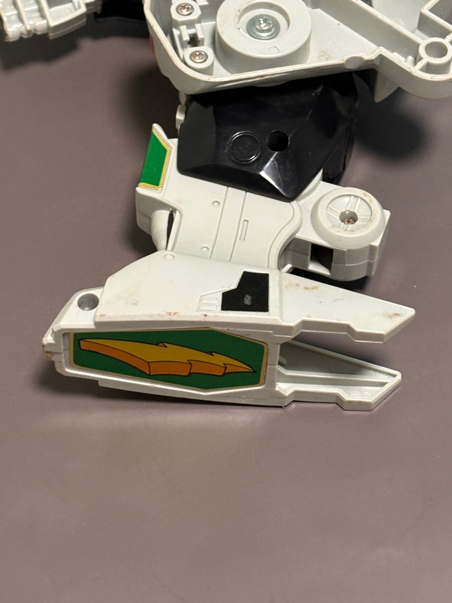 Power Rangers 1993 Green Dragonzord Megazord Part Right Side Leg Arm MMPR