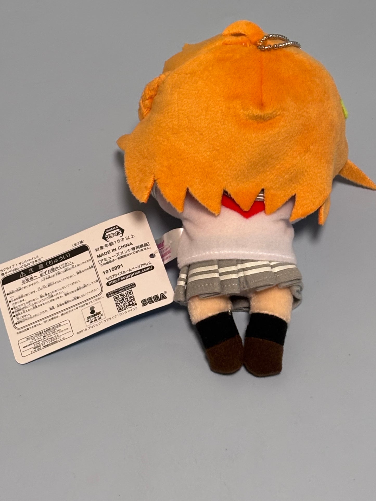 Love Live Sunshine Idol Project Nesoberi Chika Takami New 7” Sega! School Uniform