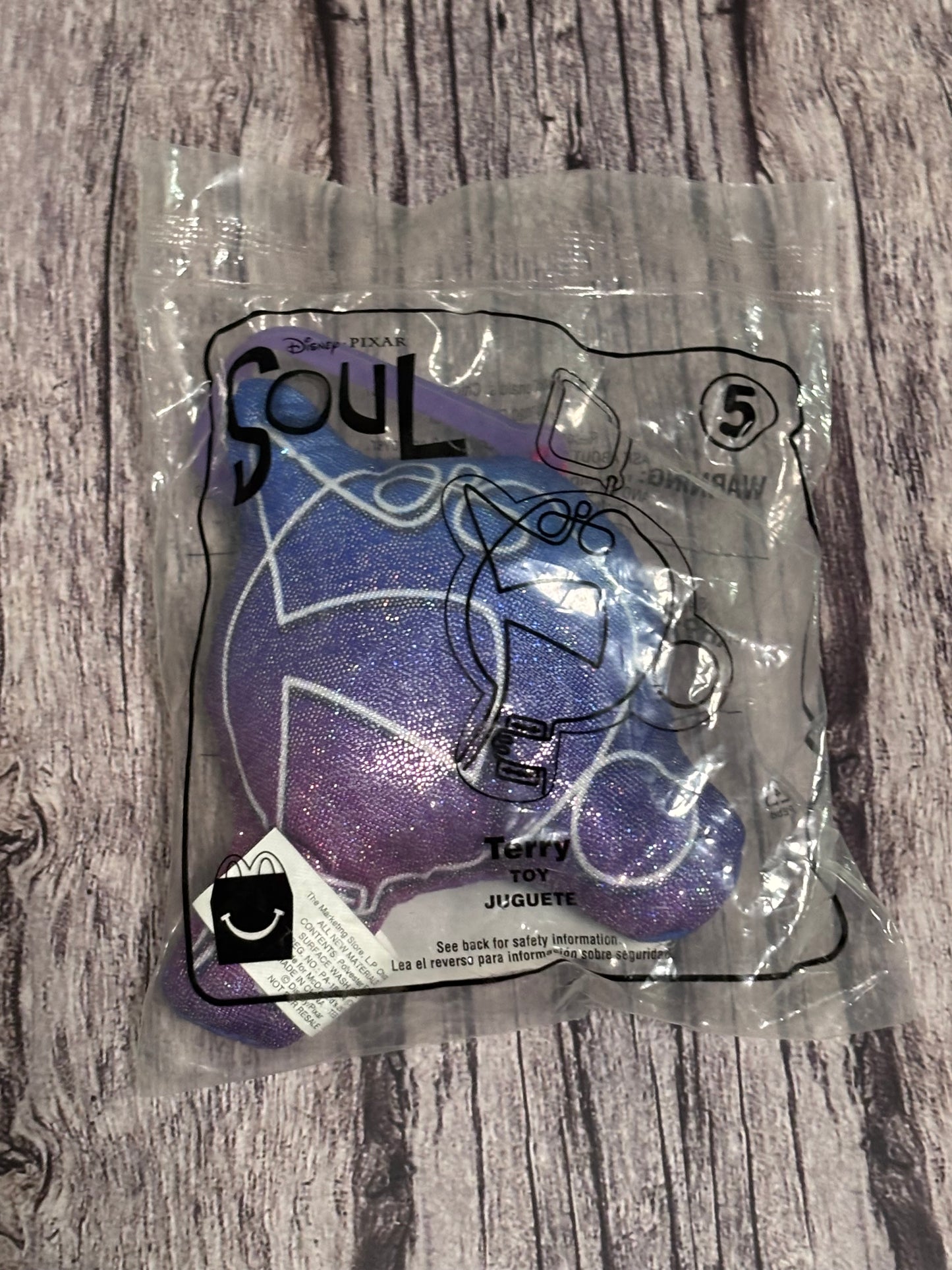 Disney Pixar Soul #5 Terry McDonald's Happy Meal Toy Brand New 2020
