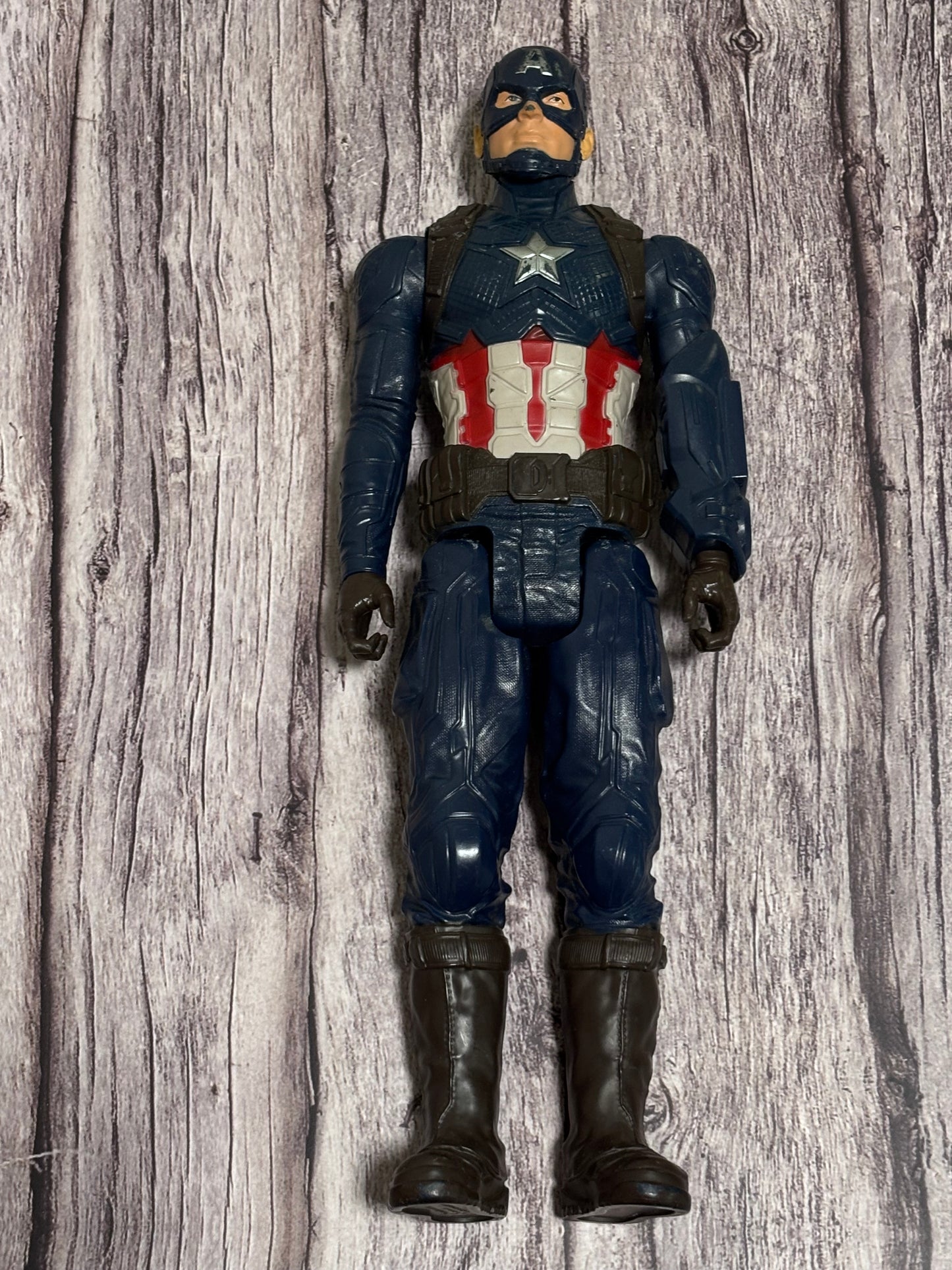 2018 Captain America Figure Only 12" Hasbro Titan Hero Series Avengers Marvel
