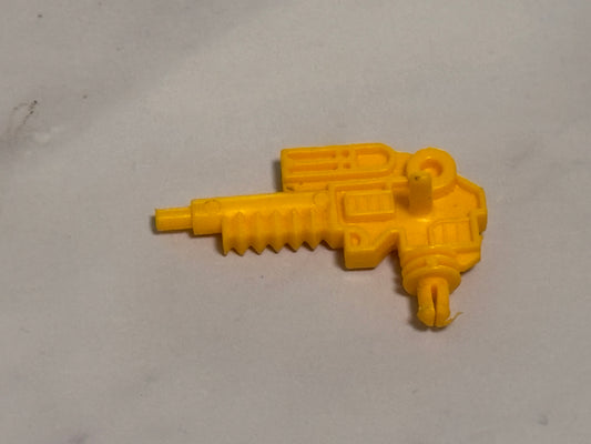 GI Joe Vehicle Cobra IMP Deck Gun 1988 Original Part Vintage Yellow