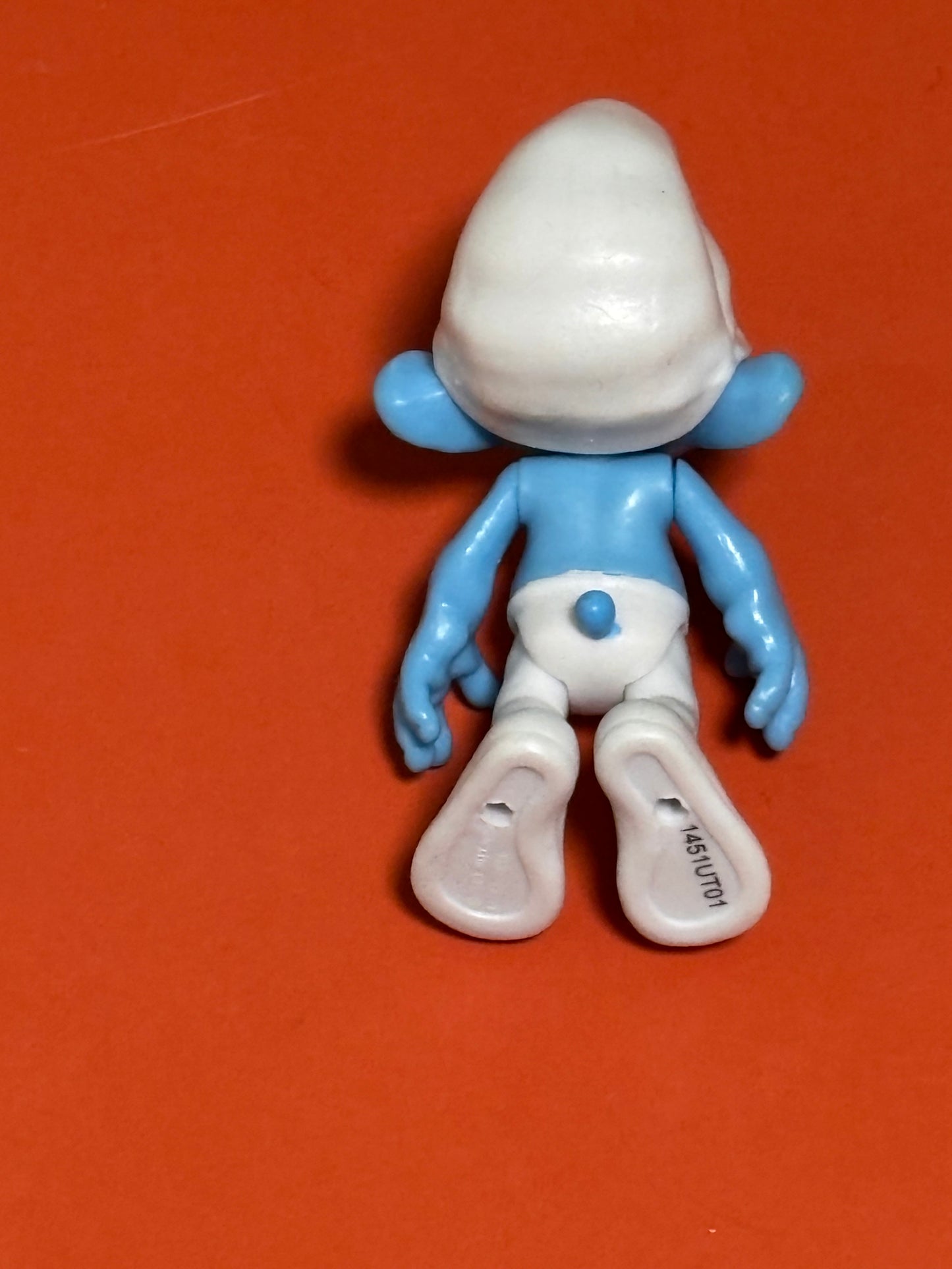 Smurfs 2011 Movie Grouchy Figure PVC Doll Toys R Us Exclusive Jacks Pacific 3”