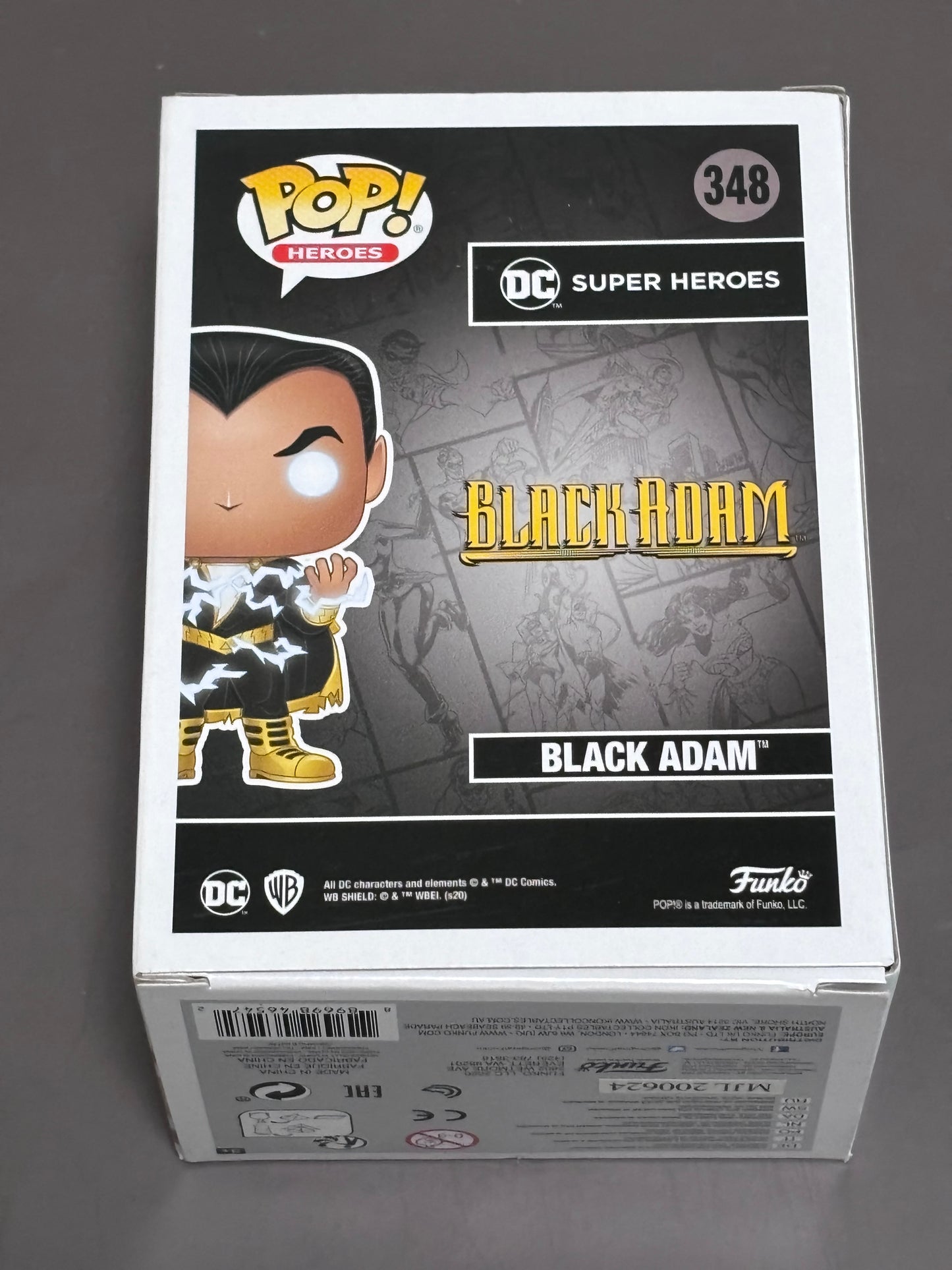 Funko Pop! DC Super Heroes - Black Adam #3348 Big Apple Exclusive