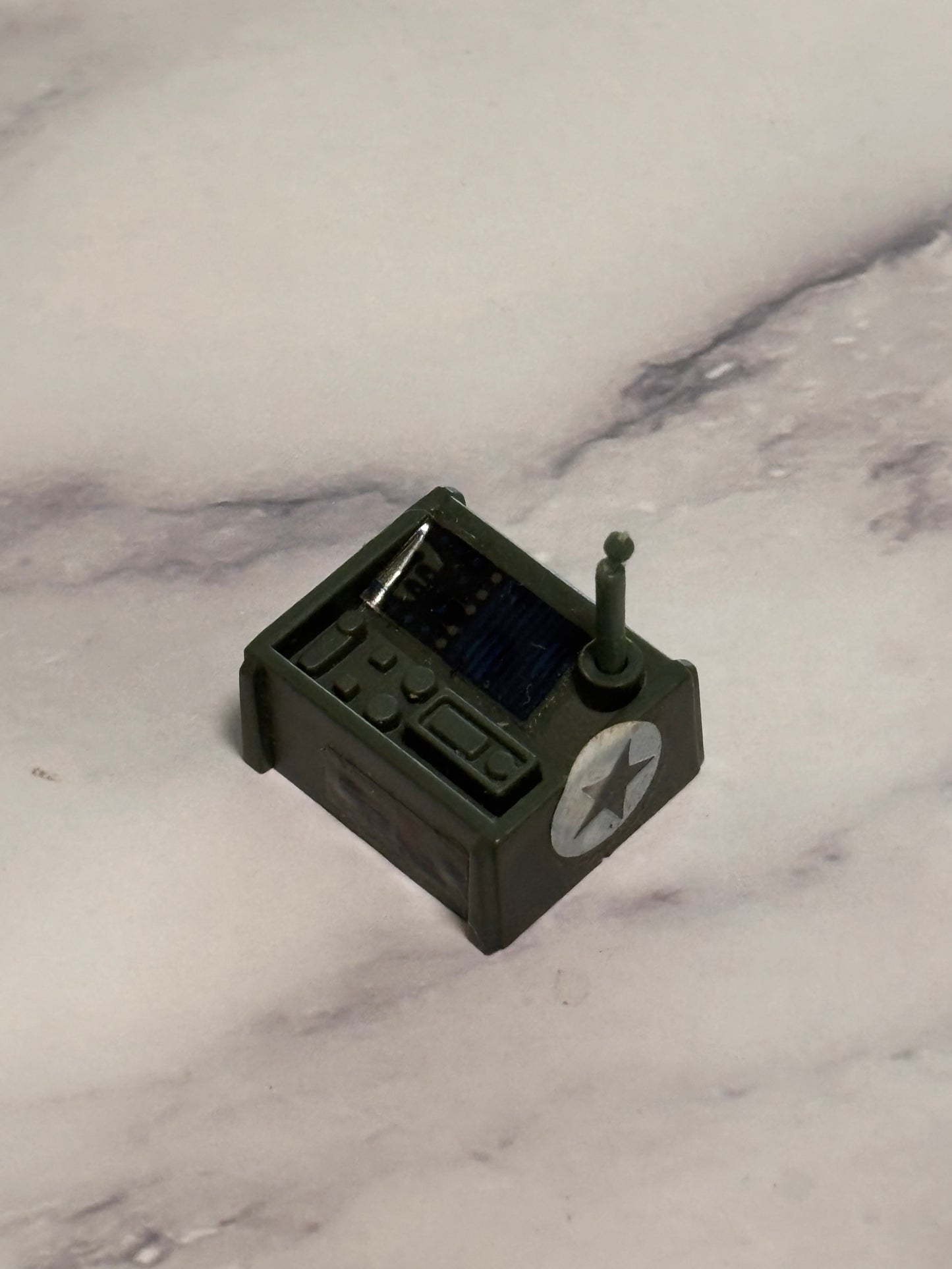 GI Joe Forward Observer Unit Radio w Antenna Playset Vintage Part ARAH 1985
