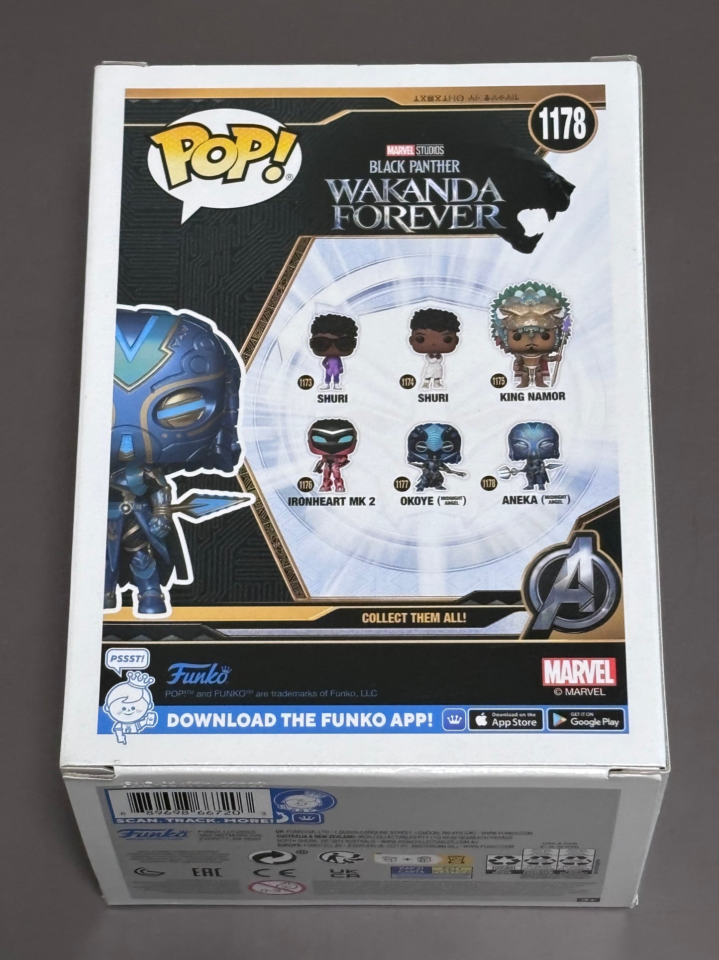 Funko Pop! Aneka (Midnight Angel) #1178 Black Panther Wakanda Forever