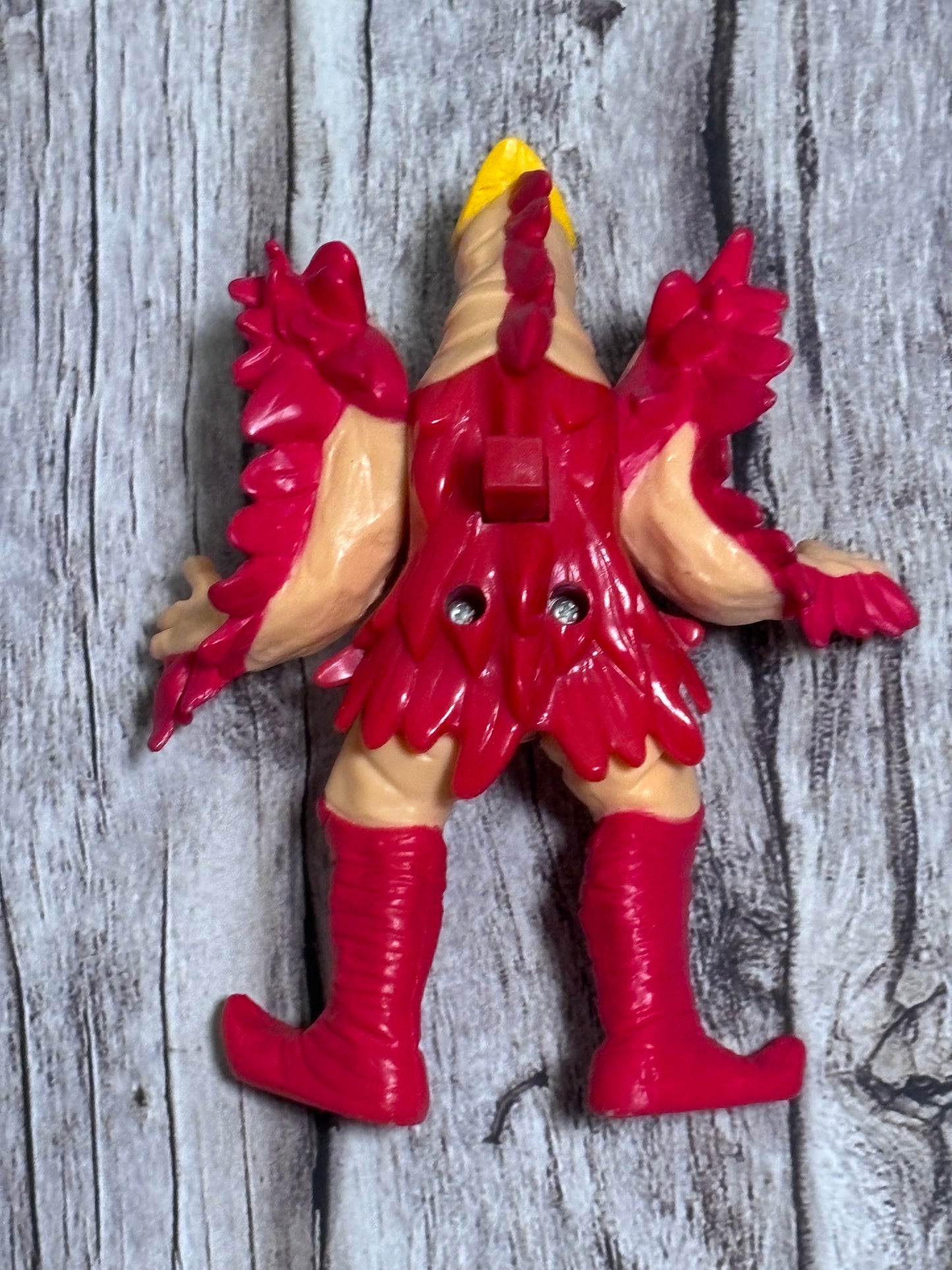 Mighty Morphin Power Rangers Chicken Pete Action Figure Bandai Vintage 1994 5”