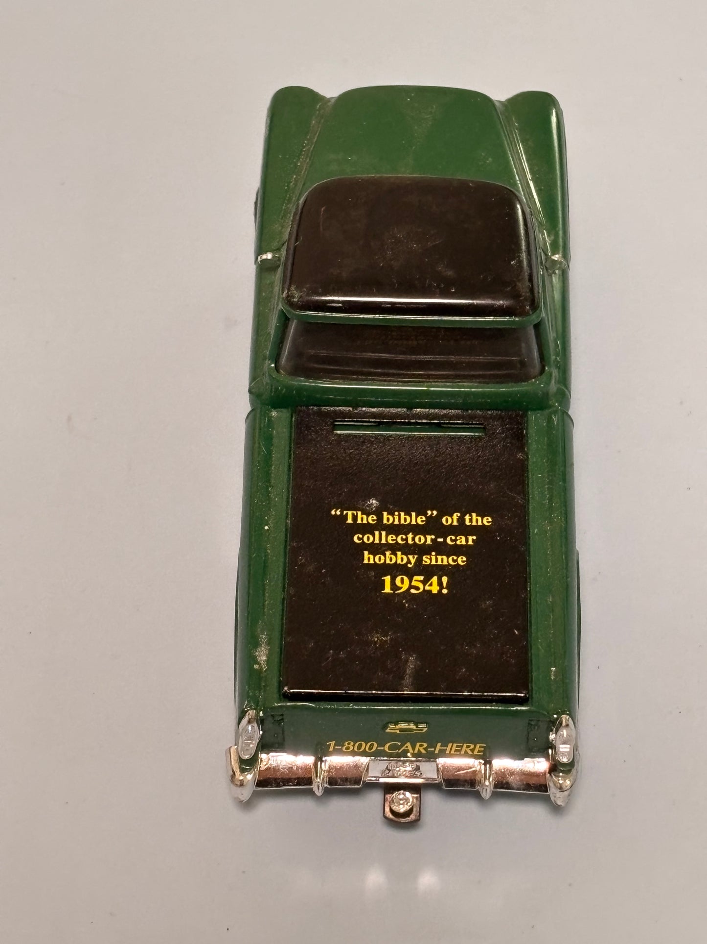 ERTL 1955 Chevy Cameo Pickup Truck Hemmings Motor News Coin Bank Green/Yellow