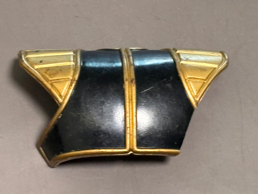 Mighty Morphin White Power Ranger Replacement Part Armor Plate Back Piece 8”