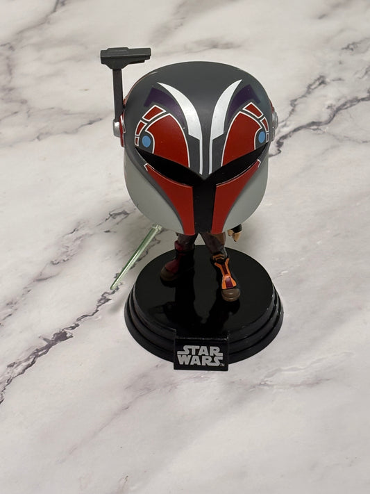 Funko Pop! Star Wars: Ahsoka Series 3 Sabine Wren Mandalorian Armor Vinyl #750
