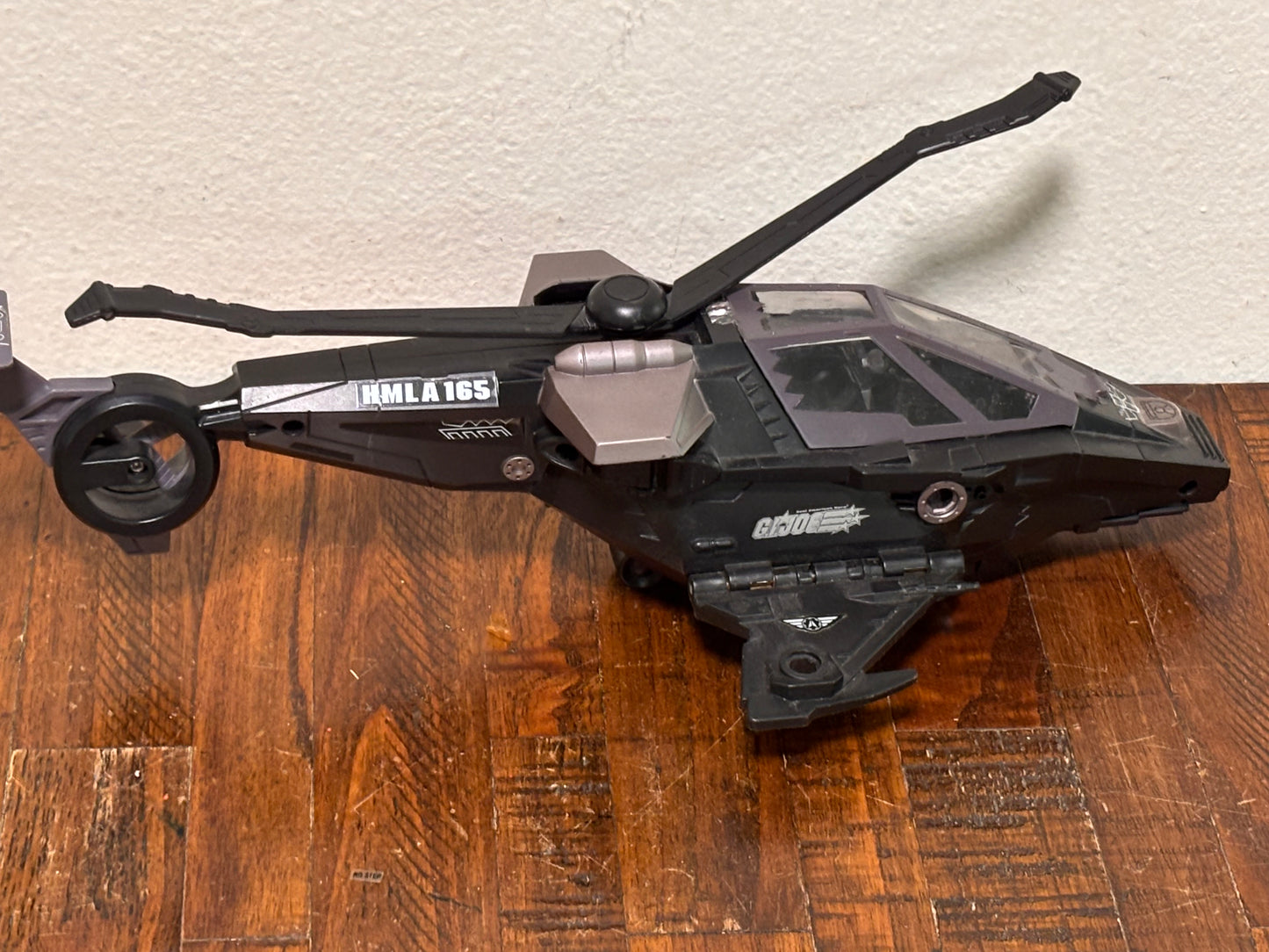 R.H.I.N.O.  2005 G.I. JOE COBRA 25th DTC Helicopter Vehicle Vintage